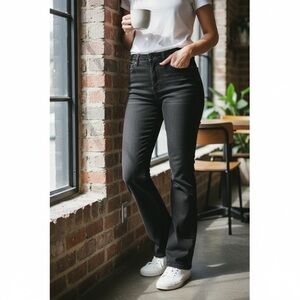 NYDJ Black Boot Cut Jeans for Women